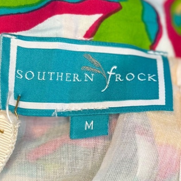 NWT Southern Frock Midi Skirt, Lovely Lemons, Lined Flowy Skirt, Size Medium - Picture 4 of 7